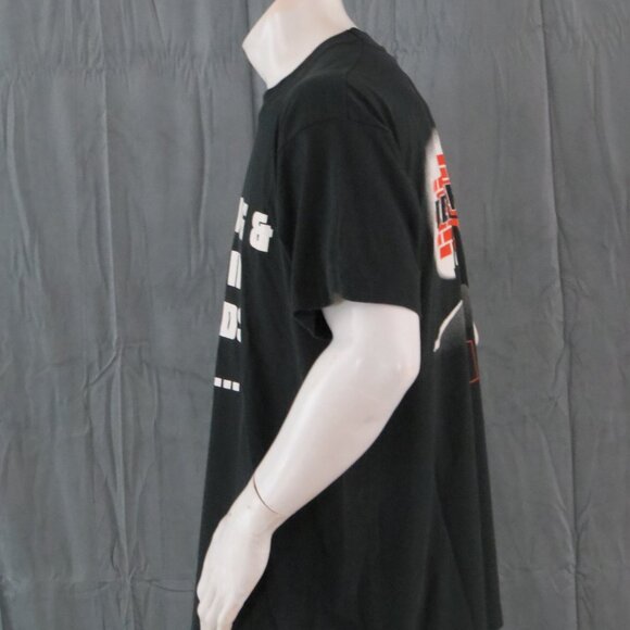 Vintage Graphic T-shirt - Drinking and Driving Leads to a Dead End Sadd -Mens XL - Picture 4 of 9